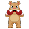 Bear Boxer Boxing Gloves Boxing