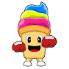 Cupcake Boxer Boxhandschuhe