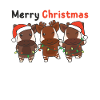 Okapi Christmas Winter Animals Okapi