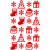 Christmas Icons Pattern
