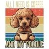 Coffee and my poodle