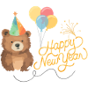 Happy New Year Bear