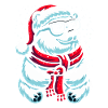 Christmas Cool Polar Bear