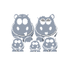 Funny Hangry Hippo