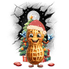Peanut Peanuts Santa Xmas Christmas