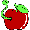 Worm Apple