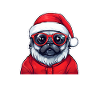 Mops Weihnachten