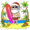 Santa Claus Surfer - 🎅 2