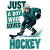 Ishockey, Ishockeyspiller, Dreng