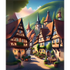 Old town in Switzerland