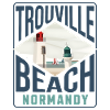 Trouville beach Normandy blc