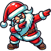 Dabbender Weihnachtsmann | Weihnachtsgeschenk
