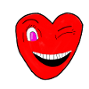 Smiling heart