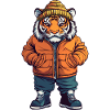 Tigre Mode Hiver