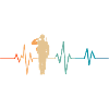 Military Retro Heartbeat