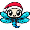 Libellule Noël