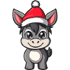 Donkey Christmas Christmas