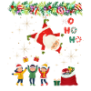 Santa Claus, Christmas, Gifts