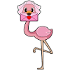Flamingo Bridal Letter Wedding