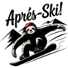 Sloth Sloth Snowboard Après-Ski