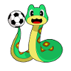 Snake Soccer Player Soccer