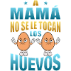 Mom doesn't touch her balls