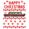Narrowboat Ugly Christmas Canal Boat