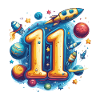 11th Birthday Space