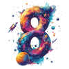 8th Birthday Space