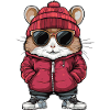 Hamster Winter Comic