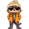 Bande dessinée d’hiver suricate