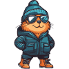 Biber Winter Comic