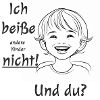 Ich beiße nicht - Motiv neutral