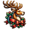 Rentier Weihnachtsgeschenk