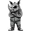 Rhino Comic