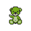 Pixel Bear Landscape