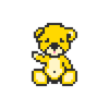 Pixel Bear Sunny