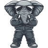 Elephant Comic Sunglasses