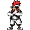 Rooster Comic Cool