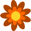 70s Flower Gift Christmas