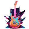 Guitar Rock Music