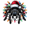 Tarantula Spider Christmas Hat Xmas