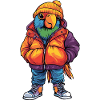 Papagai Mode Hiver