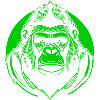 Green gorilla logo