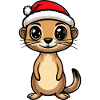 Suricate Noël Noël