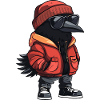 Raven Crow Winter Comic