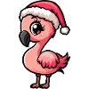 Flamingo Weihnachten Christmas