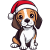 Beagle Dog Christmas Christmas