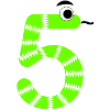 Number 5 Snake Kids