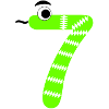 Number 7 Snake Kids